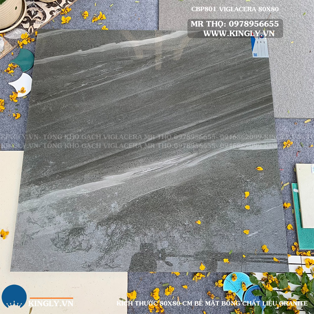 Gạch Granite Đồng Chất Viglacera 80x80 CBP801 Loại 1